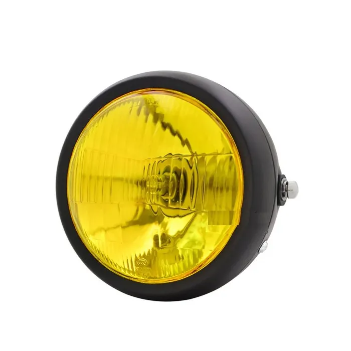 6 1/2" - retro motorcycle headlight lampLights