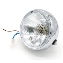 6 1/2" - retro motorcycle headlight lampLights