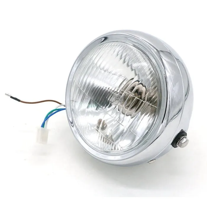 6 1/2" - retro motorcycle headlight lampLights