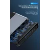 Baseus - USB-C 3.0 / HUB type-C to HDMI - RJ45 VGA SD / TF - power adapter - 17 in 1 docking station for Macbook ProStands