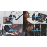 Podcast condenser microphone - professional PC streaming cardioid - kit - USB - 192kHZ/24bitMicrophones