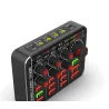 Microphone mixer - podcaster - digital - 12 sound audio effectMicrophones