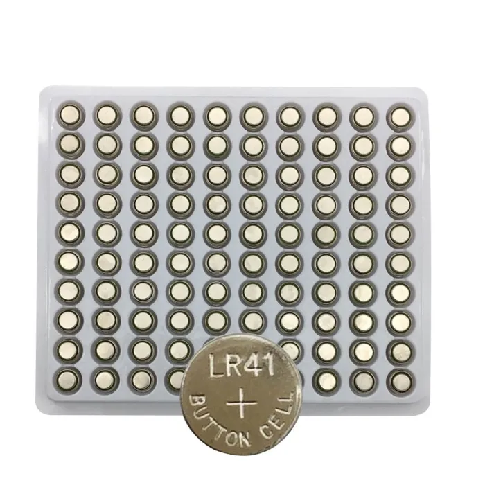 LR41 AG3 / 192 / SR41 / 392 cell battery - 100 piecesBattery