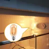 Vintage LED bulb - Edison tube - T22 - 2200K - E12 / E14 - 1W - dimmable - amber glass - 5 piecesE14