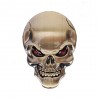 3D skull - metal car / motorcycle sticker - emblemStickers