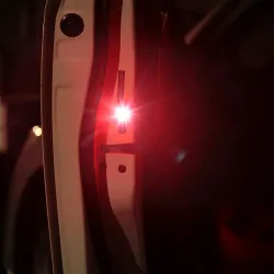 Car door LED warning light - wireless magnetic induction - 2 piecesLights & lighting