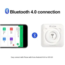 PeriPage - mini pictures printer - Bluetooth - Android / iOSCamera