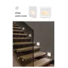 LED wall / stairs light - recessed lamp design - PIR motion sensor - AC85-265VWall lights
