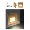 LED wall / stairs light - recessed lamp design - PIR motion sensor - AC85-265VWall lights