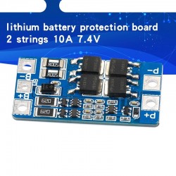2S - 10A - 7.4V - 8.4V - 18650 lithium battery protection boardBattery
