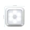 LED lamp - with PIR motion sensor - for wall / furniture / stairs - 2 piecesWall lights