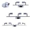 Ceiling / wall lamp - rotatable - 360 degree adjustable - GU10 base - stainless steelWall lights