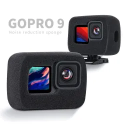Foam windproof shield - noise reduction - protective case - for GoPro Hero 9 BlackProtection