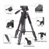 Z666 - professional aluminum camera tripod - portable - with Pan head - for Canon DSLR cameraTripods & stands