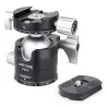 PB40 - tripod ball head - double panoramic - low profile - 360 degree rotatable - for DSLR camerasTripods & stands