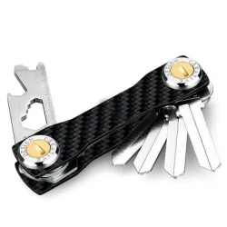 Modern key organiser - carbon keychainKeyrings