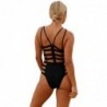 Sexy one piece swimsuit - hollow-out stripes - backlessBeachwear