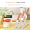 Stainless steel cream spatula - knife - for cake decorationBakeware