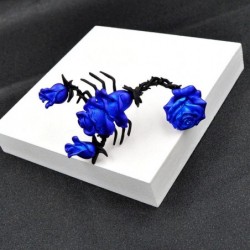 Scorpion shaped brooch with rosesBrooches