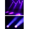 Mini LED beam - laser light - moving head - DJ / stage light - 60W - RGBW - DMXStage & events lighting