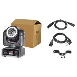 Mini LED beam - laser light - moving head - DJ / stage light - 60W - RGBW - DMXStage & events lighting