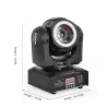 Mini LED beam - laser light - moving head - DJ / stage light - 60W - RGBW - DMXStage & events lighting