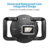 Diving dome port - dual-handheld - waterproof lens cover - for GoPro Hero 8 Black - 6 inchProtection