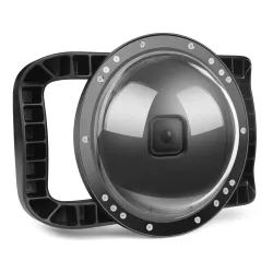 Diving dome port - dual-handheld - waterproof lens cover - for GoPro Hero 8 Black - 6 inchProtection