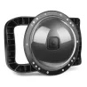 Diving dome port - dual-handheld - waterproof lens cover - for GoPro Hero 8 Black - 6 inchProtection