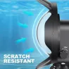 Diving dome port - waterproof filter case - switchable - for GoPro Hero 7 6 5 BlackProtection