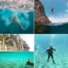 Diving dome port - waterproof filter case - switchable - for GoPro Hero 7 6 5 BlackProtection