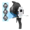 Diving dome port - waterproof filter case - switchable - for GoPro Hero 7 6 5 BlackProtection