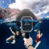 Diving dome port - waterproof filter case - switchable - for GoPro Hero 7 6 5 BlackProtection