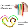 Rubber noodle - elastic rope - anti-stress toy - fidget - 6 piecesFidget Spinner