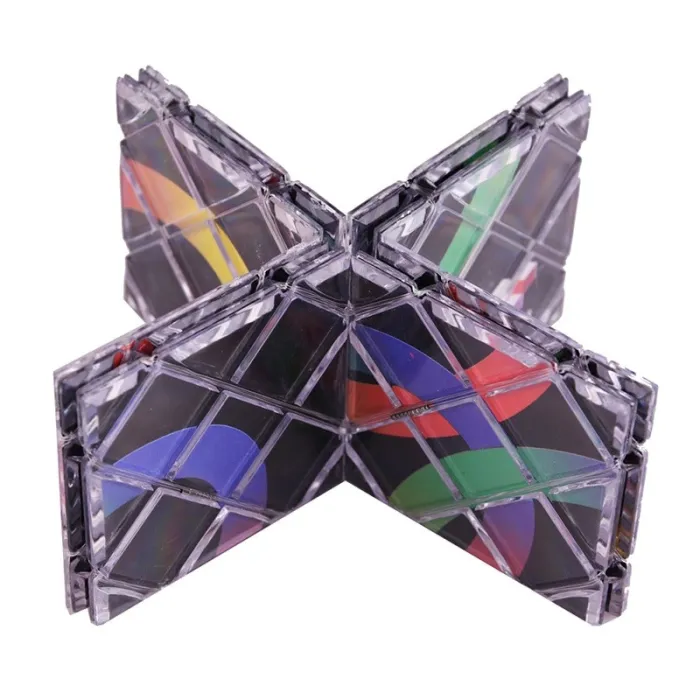 8 panels folding puzzle cube - toyFidget Spinner