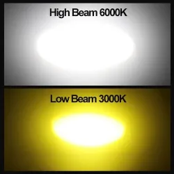 CSP - 10000Lm - LED motorcycle bulb - headlight - Hi-Lo - H4 / BA20DH4