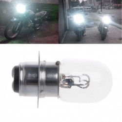 Motorcycle light bulb - white - T19 P15D-25-1 - DC 12V - 35W - halogen - double filamentHalogen lights