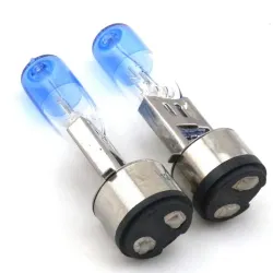 Motorcycle light bulb - BA20D - 50W - 12V - 2 piecesLights