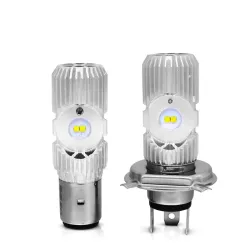 Motorcycle light bulb - LED CREE - H4 - BA20D - DC 9V~85V - 20W 1400LM - 6500KLights