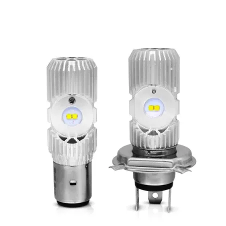 Motorcycle light bulb - LED CREE - H4 - BA20D - DC 9V~85V - 20W 1400LM - 6500KLights