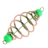 Fishing spring lure - tackle feeder - stainless steel - 10 piecesTools