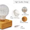 Modern LED night light - USB - copper wire string bulbLights & lighting
