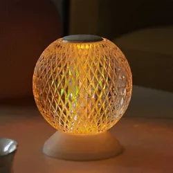 Italian night lamp - round crystal ball - USB - touch sensorLights & lighting