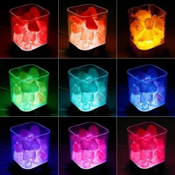 Crystal salt lamp - negative ion light - USBLights & lighting