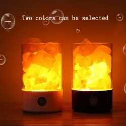Crystal salt lamp - negative ion light - USBLights & lighting
