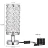 Crystal night lamp - hollow-out - carved design - USBLights & lighting
