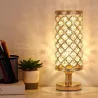 Crystal night lamp - hollow-out - carved design - USBLights & lighting
