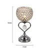 Modern crystal night lamp - heart-shaped - LEDLights & lighting