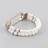 Elastic strap with pearls / crystals - bracelet - for Xiaomi Mi Band 3 / 4 / 5 / 6Bracelets