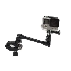 Clamp clip mount - selfie stick - flex jaw - for GoPro Hero 8 9 10 Xiaomi YI 4K SJ4000 SJ5000 SJ6000Mounts